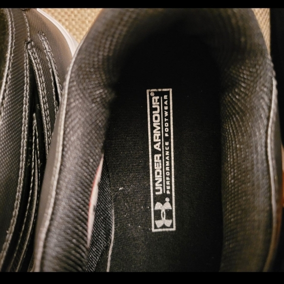 Brand New Under Armour Clean Up Black Metal Baseball Cleats Lace Up Mens Size 14 - Picture 6 of 7